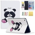 thumbnail image 1 of iPad Mini 4 Case, Allytech PU Leather Lightweight Stand Cover Wallet Case with Card/ Cash Slots for 7.9 inch Apple iPad Mini 4 2015 Model, Shy Panda, 1 of 6
