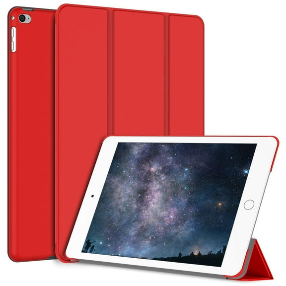 iPad Mini 4 Case, Beikell® Gold Serial Apple iPad Mini 4 Slim-Fit Folio Smart Case Cover with Auto Sleep/Wake for Apple New iPad Mini 4 Released on 2015 (Red)