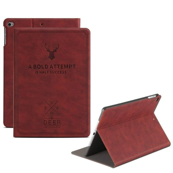 iPad Mini 4th 5th Gen 7.9 Inch [ Mini 5 4 Gen ] A2133 A1538 MUXH2LL/A MUXF2LL/A MK882LL/A MK862LL/A Smart Slim Auto Sleep/Wake Function with Adjustable Viewing Angle Stand Flip Cover - Wine