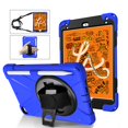 thumbnail image 1 of iPad Mini 4th 5th Gen Case, KIQ Shockproof Heavy Duty Cover for Apple iPad Mini 4, iPad Mini 5 7.9 [Shield Blue], 1 of 2