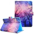thumbnail image 1 of iPad Mini 4th Gen Case 7.9", Allytech Synthetic Leather Ultra Slim Stand Protective Auto Sleep Wake Shockproof Folio Book Cover with Cards Holder Wallet Case for Apple iPad mini 4, Forest, 1 of 6