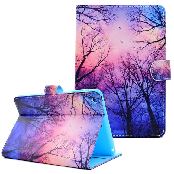 iPad Mini 4th Gen Case 7.9", Allytech Synthetic Leather Ultra Slim Stand Protective Auto Sleep Wake Shockproof Folio Book Cover with Cards Holder Wallet Case for Apple iPad mini 4, Forest