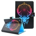 thumbnail image 1 of iPad Mini 4th Gen Case 7.9", Allytech Synthetic Leather Ultra Slim Stand Protective Auto Sleep Wake Shockproof Folio Book Cover with Cards Holder Wallet Case for Apple iPad mini 4, Elk, 1 of 6