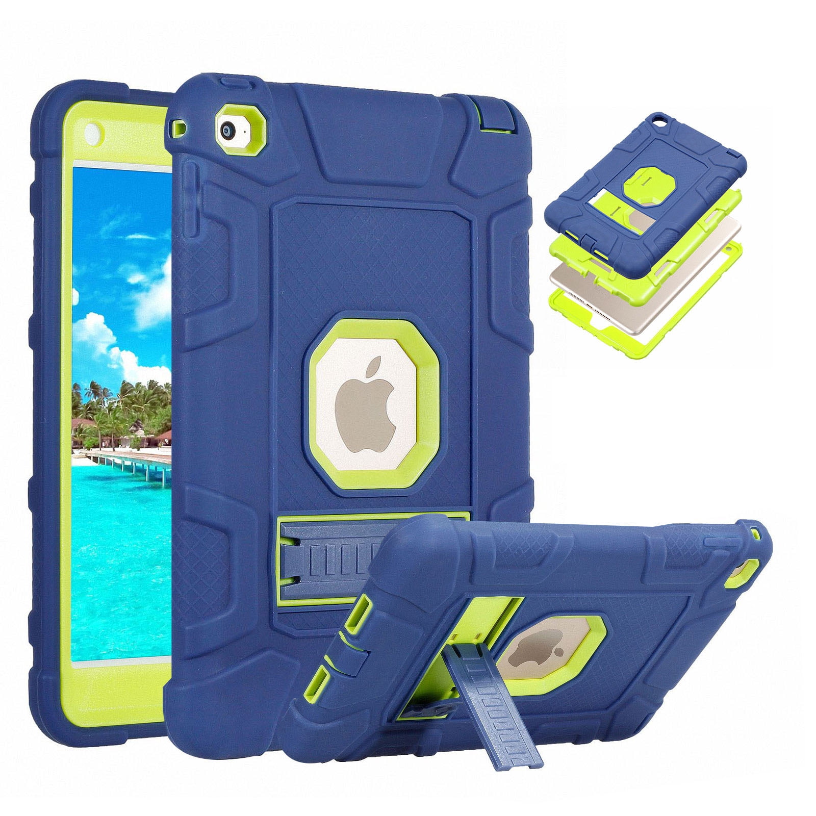 iPad Mini 5 Case (2019), iPad Mini 4 Case, Allytech Dual Layers