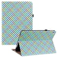 thumbnail image 1 of iPad Mini 5 Case, iPad Mini 4 3 2 1 Cover with Pencil Holder/Card Slots, Allytech [Auto Wake Sleep] [Multi-Angle Viewing Stand] [Elastic Band] Shockproof Case for iPad Mini 7.9" 5th Gen 2019, Rainbow, 1 of 8