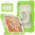thumbnail image 1 of iPad Mini 5 Case, iPad Mini 4 Case,Rugged Protective Case with Tempered Glass Film 360° Rotatable Kickstand Handle Kid Proof Case for Apple iPad Mini 5th/4th Generation 7.9 inch 2019/2015,Lime, 1 of 8