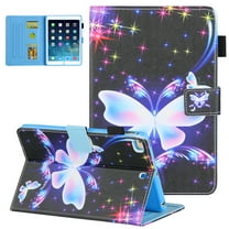 iPad Mini 5 Case, Mini iPad Case 4th Gen, iPad Mini 1 2 3 Case, Allytech PU Leather Flip Stand Auto Sleep Wake Pencil Holder Protection Case Cover for Apple iPad Mini 1 2 3 4 5, Butterfly