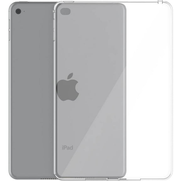 iPad Mini 5 Case Clear,iPad Mini 1 2 3 4 Case,Allytech Soft TPU Transparent Clear Back Cover Shockproof Drop Protection Ultra Slim Gel Bumper Scratch Resistant Case Cover for Apple iPad Mini 1 2 3 4 5