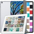 thumbnail image 1 of iPad Mini 5 Gen 2019 7.9 Inch [ Mini 5th Gen ] A2133 A2124 A2126 MUQY2LL/A MUQW2LL/A MUQX2LL/A MUU62LL/A MUU32LL/A MUU52LL/A PrintediPad Cover with Translucent Frosted Hard Back - Color Emblem, 1 of 8