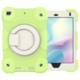 thumbnail image 1 of iPad Mini 5th/4th Generation Case, Protective Case with Pencil Holder, [Crossbody Strap], Full-Body Silicone+PC Rotatable Kickstand & Hand Strap for iPad Mini 5 / 4, Light Green, 1 of 10