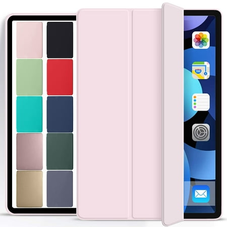 iPad Mini 5th Gen 2019 7.9 [ Mini 5 ] A2133 A2124 A2126 MUXH2LL/A MUXF2LL/A MUXG2LL/A Protective Durable Shock Proof Supportive Magnetic Dual Angle Stand Cover - Pink