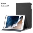 thumbnail image 1 of iPad Mini 6 Case (2021) 6th Generation iPad Mini 8.3 inch Case Vegan Leather Smart Cover with Auto Sleep/Wake Stand Function, Black, 1 of 1