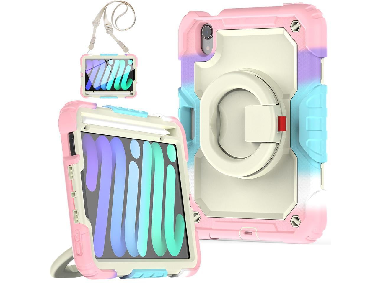 iPad mini 8.3インチ + Pencil + スマートカバー iPad Mini 6 Case 2021 8.3 Inch with Pencil Holder & Screen