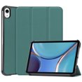 thumbnail image 1 of iPad Mini 6 Case 8.3", iPad Mini 6th Generation Case, TECHCIRCLE Slim PU Leather Tri-fold Stand Case Cover with Auto Wake/Sleep for Apple iPad Mini 6 2021 Release, Darkgreen, 1 of 8