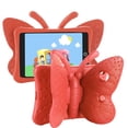 thumbnail image 1 of iPad Mini 6 Case 8.3-inch 2021, Kids Friendly Shockproof Butterfly Wing Kickstand Rugged Light Weight EVA Protective Cover, Red, 1 of 6