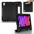 thumbnail image 1 of iPad Mini 6 Case for Kids (8.3-inch, 2021 Release) case, Shockproof, Silicone Rubber EVA Portable Handle Stand Protective Kids Cover Case for iPad Mini 6th Generation 8.3-inch, 2021, Black, 1 of 5