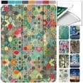 thumbnail image 1 of iPad Mini 7.9 Inch 3rd 2nd 1st Gen [ Mini 3 Mini 2 Mini 1 ] A1599 A1489 A1432 A1599 A1489 A1432 MGYE2LL/A MGNR2LL/A ME276LL/A Smart Adjustable Stand Feature Printed Sleek Design Flip Case - Damask, 1 of 8