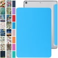 thumbnail image 1 of iPad Mini 7.9 Inch 5 Gen [ Mini 5th Generation 2019 ] A2133 A2124 A2126 MUXH2LL/A MUXF2LL/A MUXG2LL/A Trifold PC Lightweight Smart PU Leather Protective Hard Back Cover - Blue, 1 of 8