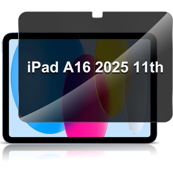 For iPad Mini 7th(A17 Pro) 2024/iPad Mini 7 8.3 Inch Privacy Screen Protector, [Anti-Spy] [9H Tempered Glass] [Anti Blue Light] Tempered Glass Film for iPad Mini 7th 2024