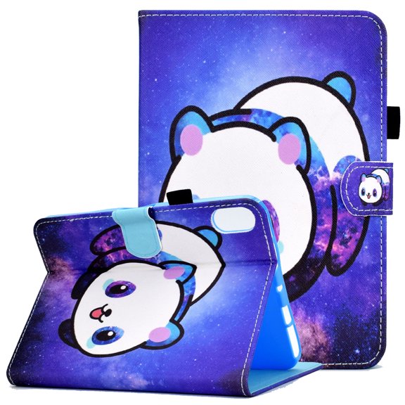 iPad Mini Case for Mini 6th Generation 2021(8.3 inch), Allytech Smart Cover with Auto Sleep Wake Protective Shell Multi-Angle Viewing Stand Case for iPad Mini 6(Model:A2567/A2568/A2569), Galaxy Panda
