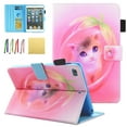thumbnail image 1 of iPad Mini Case, iPad Mini 1 2 3 4 Case - Allytech Premium PU Leather Folio Stand Cover with Auto Wake/Sleep for Apple iPad Mini 1/ Mini 2/ Mini 3/ Mini 4, Pink Cat, 1 of 10