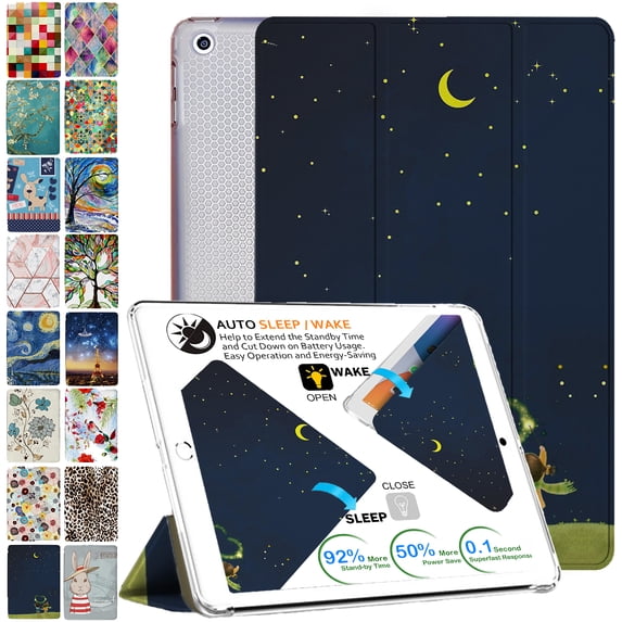 iPad PRO 10.5" 2017 TPU Case A1701 A1709 A1852 MQDX2LL/A MQDT2LL/A MQDW2LL/A MQDY2LL/A MPF22LL/A MPDY2LL/A MPF02LL/A MPF12LL/A MPGL2LL/A MPGK2LL/A MQF12LL/A MQEY2LL/A Printed Night Sky