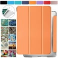 thumbnail image 1 of iPad PRO 10.5 Inch 2017 Air 10.5 3rd Gen 2019 [ Air 3 ] A1701 A2152 A2123 MQF12LL/A MQEY2LL/A MQF22LL/A MQF02LL/A Shock Proof Magnetic Dual Angle Stand with Honeycomb Pattern Clear Back Cover - Orange, 1 of 8