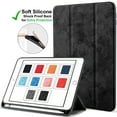 thumbnail image 1 of iPad PRO 10.5 Inch 2017 Air 10.5 3rd Gen 2019 [ Air 3 ] A1701 A2152 A2123 MQF12LL/A MQEY2LL/A MQF22LL/A MQF02LL/A Durable Shock Proof TPU Silicone Back Case with Pencil Holder - Denium Black, 1 of 6