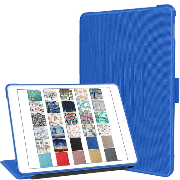 iPad PRO 10.5 Inch 2017 Air 10.5 3rd Generation 2019 [ Air 3 ] A1701 A2152 A2123 MQF12LL/A MQEY2LL/A MQF22LL/A MQF02LL/A Magnetic Smart Auto Sleep Wake Cover with Heat Dissipation Feature - Navy Blue