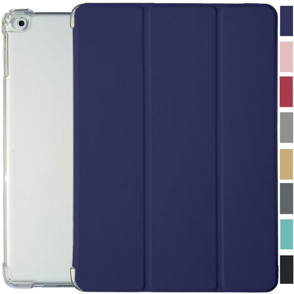 iPad PRO 10.5 Inch 2017 Air 10.5 3rd Generation 2019 [ Air 3 ] A1701 A2152 A2123 MQF12LL/A MQEY2LL/A MQF22LL/A MQF02LL/A Slim Cover with AirCushion Corner for Extra Shock Protection - Navy Blue