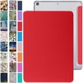 thumbnail image 1 of iPad PRO 11 1st 2018 [ PRO 11 Inch 1 Generation ] A1980 A1934 A2013 A1979 MU0T2LL/A MU0Y2LL/A MTXN2LL/A MTXP2LL/A Trifold PC Lightweight Smart PU Leather Protective Hard Back Cover - Red, 1 of 8