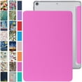 thumbnail image 1 of iPad PRO 11 1st 2018 [ PRO 11 Inch 1 Generation ] A1980 A1934 A2013 A1979 MU0T2LL/A MU0Y2LL/A MTXN2LL/A MTXP2LL/A Trifold PC Lightweight Smart PU Leather Protective Hard Back Cover - Pink, 1 of 8