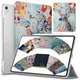 thumbnail image 1 of iPad PRO 11 Inch 1 Gen 2018 [ PRO 11 1st ] A1980 A1934 MU0T2LL/A MU0Y2LL/A MTXN2LL/A MTXP2LL/A Printed Slim Lightweight Protective PC Dual Angle Stand Clear Flip Back Cover - Deer Print, 1 of 5