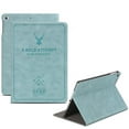thumbnail image 1 of iPad PRO 11 Inch 1 Gen 2018 [ PRO 11 1st ] A1980 A1934 A2013 A1979 MU0T2LL/A MU0Y2LL/A MTXN2LL/A MTXP2LL/A Smart Slim Auto Sleep/Wake Function with Adjustable Viewing Angle Stand Flip Cover - Blue, 1 of 8