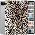 thumbnail image 1 of iPad PRO 11 Inch 2 3 4 Generation A2228 A2068 A2230 A2231 MY232LL/A MXDC2LL/A MXDE2LL/A Printed Slim Hard Shell Protective Stand Cover - Leopard, 1 of 8