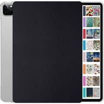 iPad PRO 11 Inch 2 3 4 Generation A2228 A2068 A2230 A2231 MY232LL/A MXDC2LL/A MXDE2LL/A Slim Hard Shell Protective Stand Cover - Black