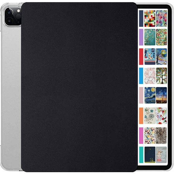 iPad PRO 11 Inch 2 3 4 Generation A2228 A2068 A2230 A2231 MY232LL/A MXDC2LL/A MXDE2LL/A Slim Hard Shell Protective Stand Cover - Black