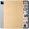 thumbnail image 1 of iPad PRO 11 Inch 2 3 4 Generation A2228 A2068 A2230 A2231 MY232LL/A MXDC2LL/A MXDE2LL/A Slim Hard Shell Protective Stand Cover - Gold, 1 of 8
