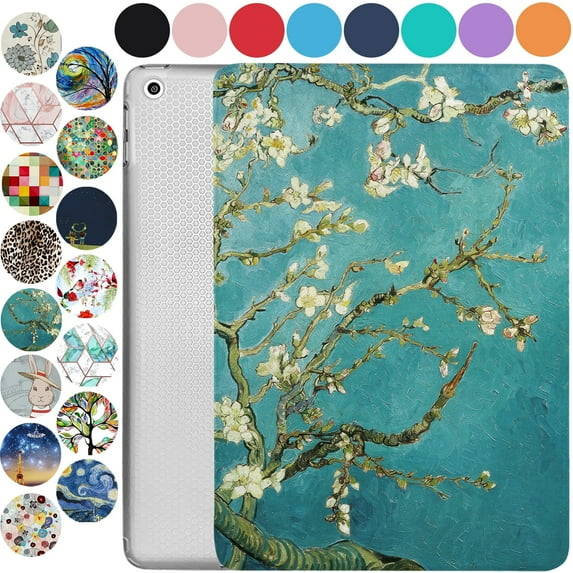 iPad PRO 11 Inch 2 3 4 Generation A2228 A2068 A2230 A2231 Printed Lightweight Shock Absorbant Flexible TPU Protective Clear Case - Blossom