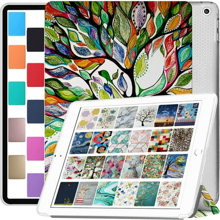 iPad PRO 11 Inch 2018 1 Gen [ PRO 11 1st ] A1980 A1934 A2013 A1979 MTXN2LL/A MTXP2LL/A MTXR2LL/A MTXQ2LL/A MTXT2LL/A MTXU2LL/A Shockproof Printed Cover with Clear Transparent Back Shell - Olivia Tree