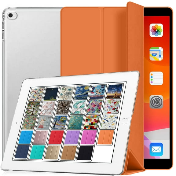 iPad PRO 12.9" 1st Gen 2015 Smart Case A1584 A1652 ML0H2LL/A ML0G2LL/A ML0F2LL/A ML0N2LL/A ML0Q2LL/A ML0R2LL/A ML0V2LL/A ML0U2LL/A ML0T2LL/A ML3Q2LL/A ML3N2LL/A ML3K2LL/A ML2J2LL/A ML3R2LL/A Orange