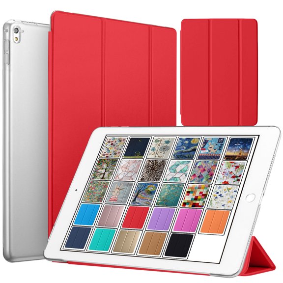 iPad PRO 9.7" 2016 Case A1673 A1674 A1675 MLMP2LL/A MM172LL/A MLMN2LL/A MLMW2LL/A MLMX2LL/A MM192LL/A MLMV2LL/A MLN02LL/A MLMY2LL/A MLN12LL/A MM1A2LL/A MLMQ2LL/A MLPX2LL/A MLPW2LL/A MLPY2LL/A Red