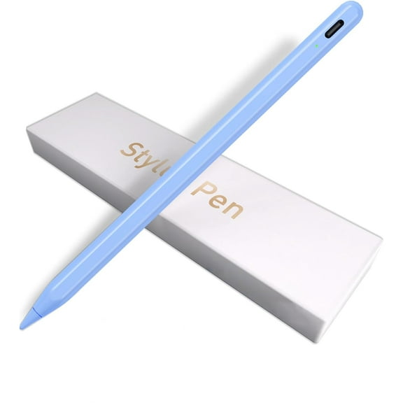 iPad Pencil for 9th & 10th Generation, Fast Charge Stylus Pen With Palm Rejection and Tilt Sensitivity, Compatible With Pro 11/12.9in, Mini 5/6, 6/7/8/9/10, Air 3/4/5 (Blue)