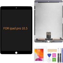 for iPad Pro 10.5" 2017 A1701 A1709 LCD Display Touch Screen Assembly Replacement Parts, Tablet Front Panel & LCD Screen Repair,with Free Tool Set   Screen Protector (White)