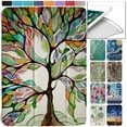 thumbnail image 1 of iPad Pro 10.5 2017 Inch Air 3 [ Air 3rd 2019 ] Generation A2152 A2123 A2153 MUUL2LL/A MUUK2LL/A MUUJ2LL/A MUUT2LL/A Lightweight Adjustable Stand Feature Printed Sleek design Flip Case - Olivia Tree, 1 of 7