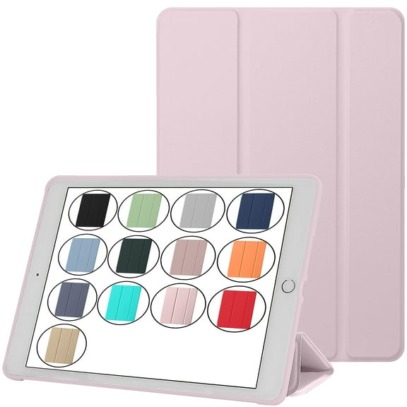 iPad Pro 10.5 Inch Air 3 [ Air 3rd 2019 Pro 10.5 2017 ] Generation A1701 A2152 A2123 MUUL2LL/A MUUK2LL/A MUUJ2LL/A MUUT2LL/A MUUR2LL/A Slim Smart Auto Sleep/Wake with Honeycomb TPU Back Cover - Pink