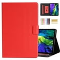 thumbnail image 1 of iPad Pro 11 2020 Case, iPad Pro 11 inch 2nd Generation Case, Dteck Slim Fit PU Leather Magnetic Flip Case Buitl-in Card Slots Auto Wake Sleep Cover,Red, 1 of 8