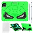 thumbnail image 1 of for iPad Pro 11 (2022/2021/2020/2018) Case with Bulit-in Kickstand, Screen Protector & Stylus Pen, Soft Silicone & Hard PC 2in1 Hybrid Rugged Spider Armor Protective Cover Kids Man, 1 of 9