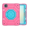 thumbnail image 1 of for iPad Pro 11 2024 Heavy Duty Case, with Kickstand & Pencil Holder Shockproof Protective 2 In 1 Cover for iPad Pro 11 2024 Kids Friendly Silicone PC Rugged, Roseblue, 1 of 5