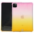 thumbnail image 1 of iPad Pro 11" Case 2020, iPad Pro 11" Case 2018, Allytech Soft TPU Silicone Gradient Shockproof Anti-scratch Protection Drop Proof Back Cover Shell for Apple iPad Pro 11-inch, Pink/Yellow, 1 of 5